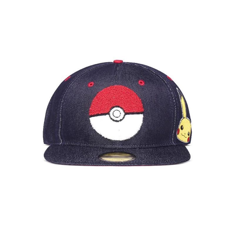 Difuzed Pokémon Denim Snapback Cap - قبعة